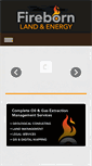 Mobile Screenshot of firebornenergy.com